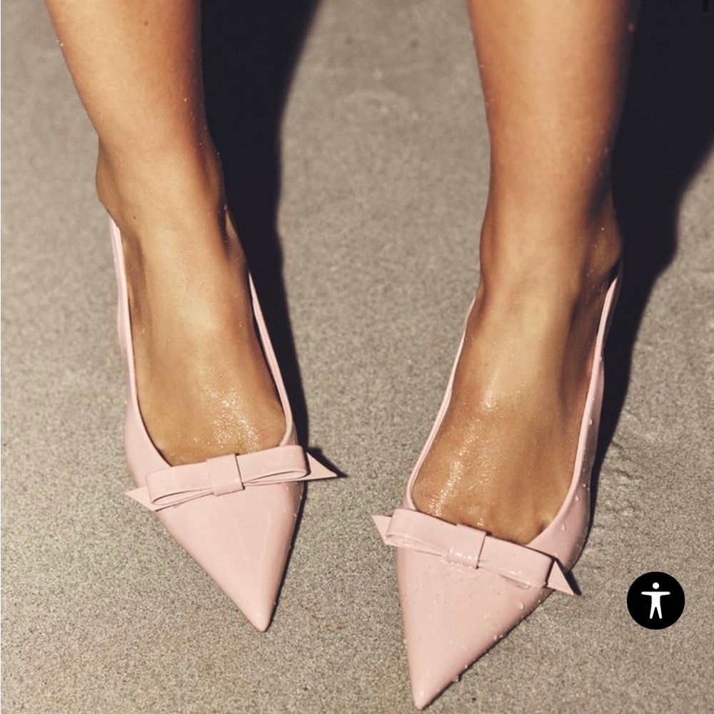 Zara Bow Heels
